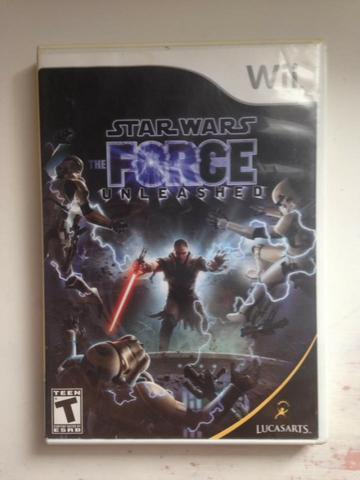 Star Wars Force Unleashed Nintendo Wii ler tudo R$65