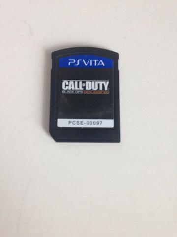 Call of Duty Black ops Desclassified só o card Ps Vita R$85