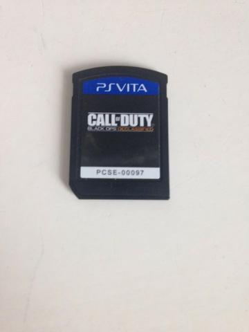 Call of Duty Black ops Desclassified só o card Ps Vita R$88