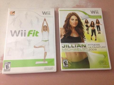 Jillian Michaels Fitness 2009 E Wii Fit Nintendo Wi R$42