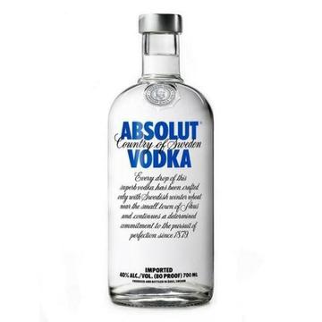Vodka Absolut Natural 750ml Original Do Brasil Com Selo