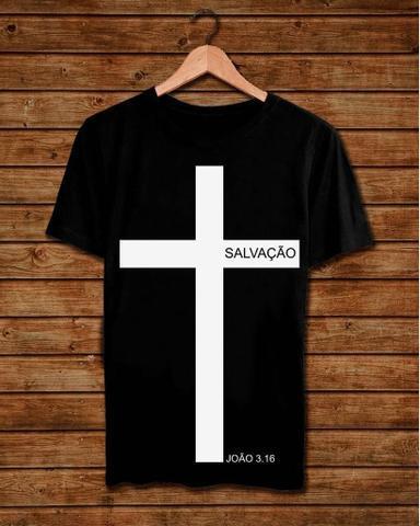 Camiseta Salvação João 3:16 Gospel