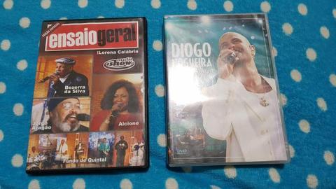 2 Dvds originais de samba