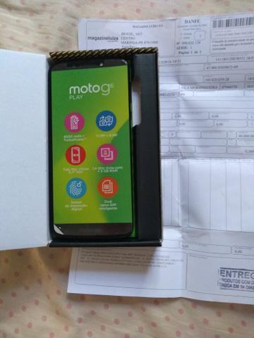 Moto G6 play zero na caixa vendo/troco