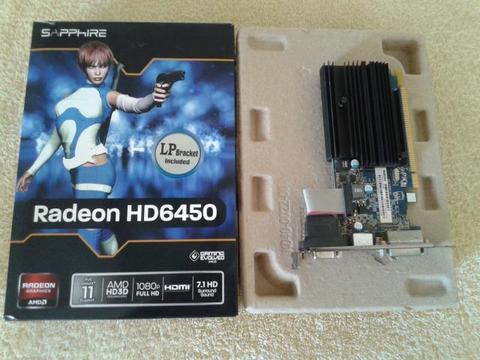 Placa de Video 1 Gb Radeon Hd 6450