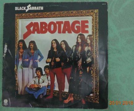 Disco De Vinil (LP) Black Sabbath (Álbum: Sabotage) 1986