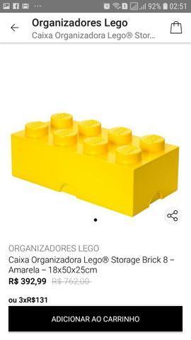 Caixa organizadora LEGO BRICK storage box