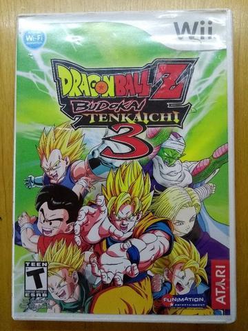 Dragon Ball Z Budokai Tenkaichi 3 Nintendo Wii Original