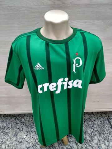 Camisa Palmeiras, tamanho P, R$90,00