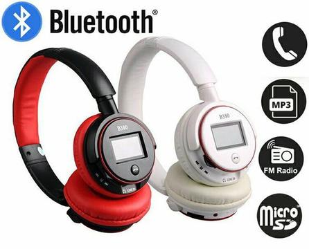 Fone Headphones Radio Fm Stereo Bluetooth XZ380