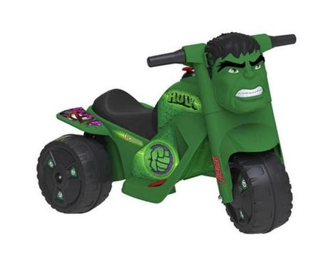 Moto Elétrica Infantil Bandeirante Vingadores 3001 Hulk