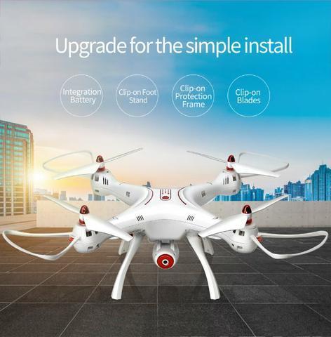 Drone Quadricóptero Syma X8SW Com Câmera Wifi Fpv