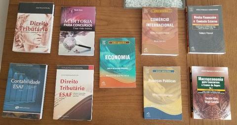 Livros Preparatórios para Concursos de Auditor Fiscal e Afins (Promoção!!!)