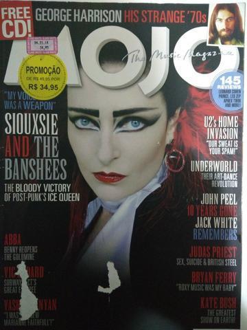 Revista importada Mojo, com Judas Priest. Muitas fotos raras, antigas e novas