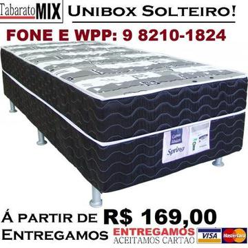 Cama Box Solteiro Ortopédico! A partir de 169$  - Receba Hoje - tel: 9 8210-1824