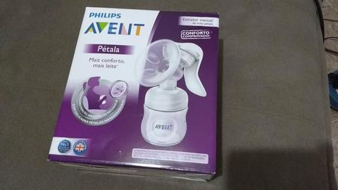 Extrator manual de leite Pétala com mamadeira 125 ml Philips Avent !
