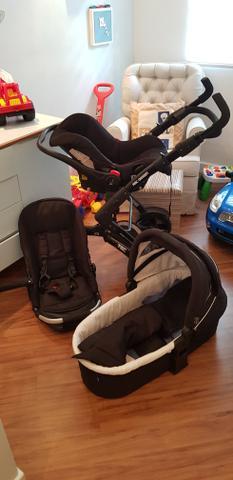 Carrinho de bebê - 3 rodas - Abc Design 3Tec Black