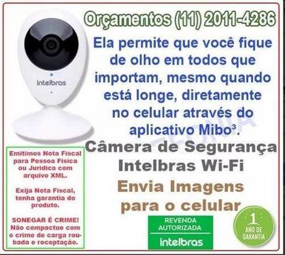 Câmera De Segurança Wi-fi Hd Ic3 Intelbras