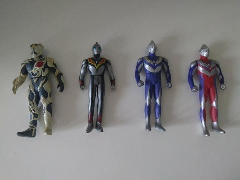 4 Bonecos Raros do Ultraman