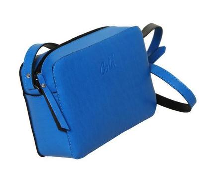 Bolsa Feminina Azul Turquesa com Alça Tiracolo com Regulagem