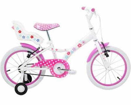 Bicicleta infantil Aro 16 Tito My Bike com porta boneca