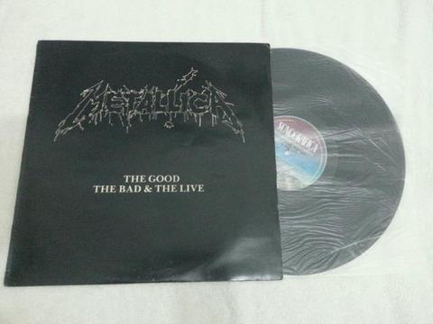 LP Metallica - the good the bad the live ( importado )