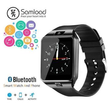 Relógio smartwatch dz09 original touch bluetooth gear chip