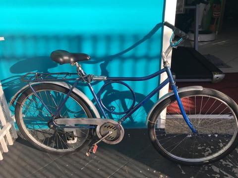 Bike Caloi Barra Forte Bicicleta Antiga Hoje 190 No Dinheiro