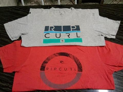 2 camisetas Rip Curl tamanho M