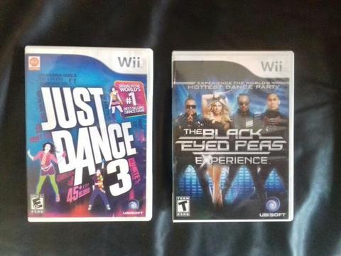 JUST DANCE 3 Wii + THE BLACK EYED PEAS Wii