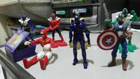Power Ranger e Marvel Brinquedos