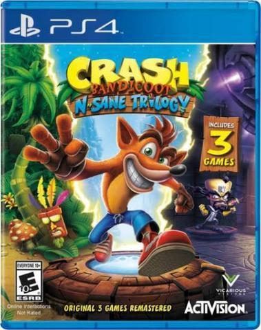 Game Jogo Crash Bandicoot - PS4 - PlayStation 4 usado