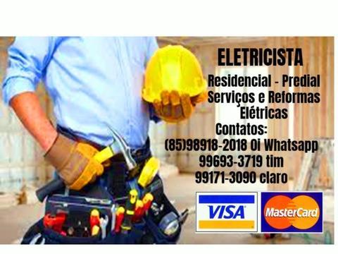 Eletricista Reformas Eletrica Em Toda  98918-2018 zap
