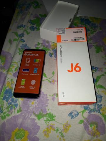 Vendo celular j6 novo