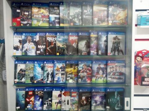 Jogos originais ps4 seminovos