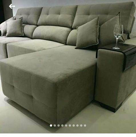 Promoção relâmpago sofá retrátil e reclinável