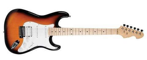 Guitarra Stratocaster Advanced Michael Gm227 Sunburst Vs