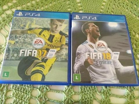 Vendo FIFA 17 E 18