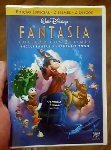 Dvd Fantasia + Fantasia 2000 - Ed. Especial (Original, Duplo Lacrado)