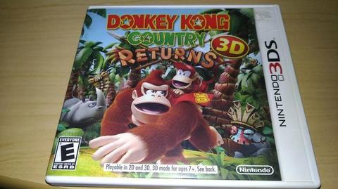 LEIA A DESCRIÇÃO* donkey kong country returns 3D Nintendo 3DS 2DS DS