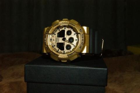 Relógio G-Shock dourado+Brinde + Pronta Entrega +Promoção+*Entregamos