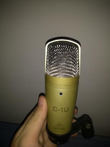 Microfone condensador USB