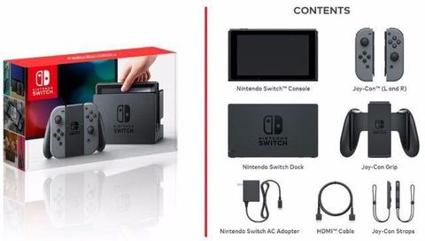 Nintendo Switch gray aceitamos seu usado na troca