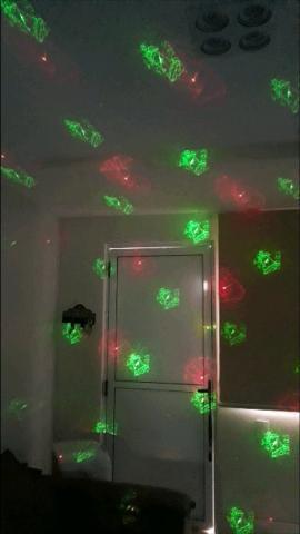 Projetor Laser decoração tema Natal