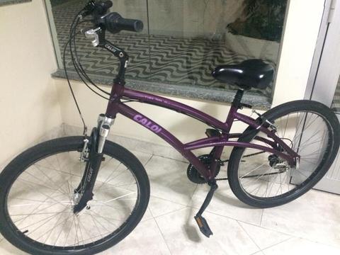 Bicicleta feminina Caloi 500 sw