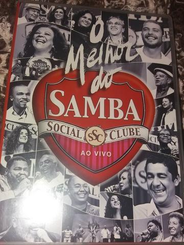 DVD Melhor Do Samba Social Clube Ao Vivo - Original