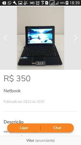 Netbook bendou oi troco por ar condicionado