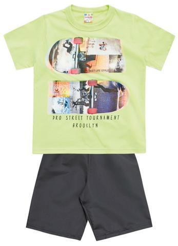 Roupa Infantil Conjunto menino Brandili camiseta e short