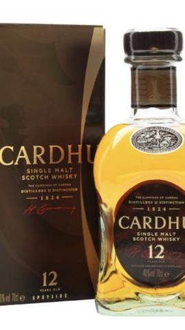 Whisky Single Malt Cardhu 12 Anos