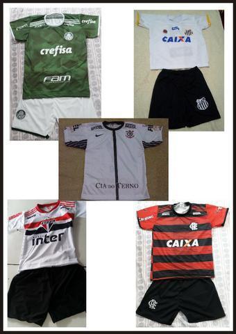 Promoção de Natal-Kit Infantil-Palmeiras, , Corinthians, Santos e Flamengo 2 à 14